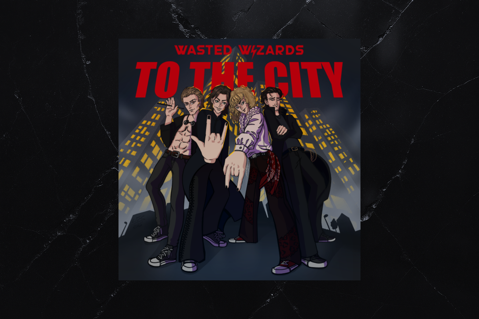 WASTED WIZARDS – Single „To The City“