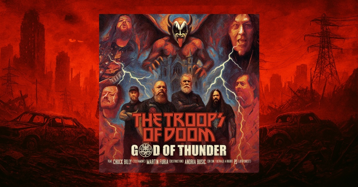 𝐓𝐇𝐄 𝐓𝐑𝐎𝐎𝐏𝐒 𝐎𝐅 𝐃𝐎𝐎𝐌 𝙢𝙞𝙩 𝙆𝙄𝙎𝙎 𝘾𝙤𝙫𝙚𝙧 „𝙂𝙤𝙙 𝙊𝙛 𝙏𝙝𝙪𝙣𝙙𝙚𝙧“